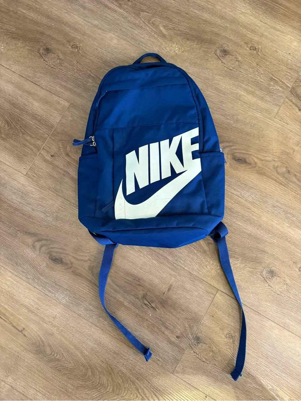 Nike Royal Blue Backpack with White Logo